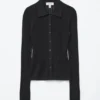 Camisas de punto elástico con punto calado Camisas de punto elástico con punto calado