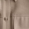 Camisas estructuradas de lana y algodón