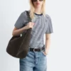 Camiseta de algodón con cuello redondo