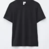 Camiseta de algodón con cuello redondo