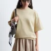 Camiseta de algodón oversize
