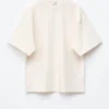Camiseta de algodón oversize