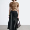 Camiseta de canalé