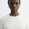 Camiseta de canalé