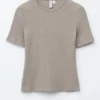 Camiseta de canalé
