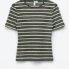 Camiseta de canalé