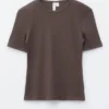 Camiseta de canalé