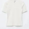 Camiseta de canalé