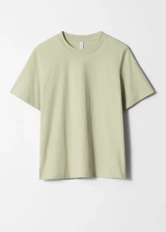 Camiseta de cuello redondo holgada