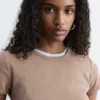 Camiseta de jersey de corte ajustado