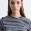 Camiseta de jersey de corte ajustado