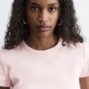 Camiseta de jersey de corte ajustado