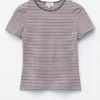 Camiseta de jersey de corte ajustado