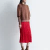 Camiseta de punto con mezcla de mohair