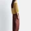 Camiseta de punto con mezcla de mohair