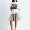 Camiseta oversize con estampado
