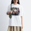 Camiseta oversize con estampado