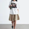 Camiseta oversize con estampado