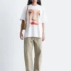 Camiseta oversize con estampado