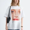 Camiseta oversize con estampado