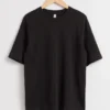 Camiseta oversize de jersey de algodón