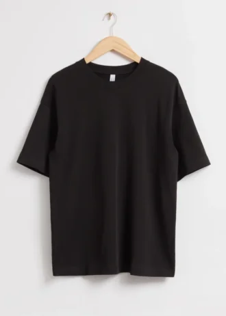 Camiseta oversize de jersey de algodón