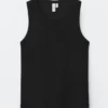 Camiseta sin mangas ajustada