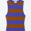 Camiseta sin mangas de punto