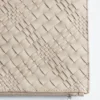 Cartera de cuero trenzado