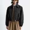 Chaqueta bomber corta