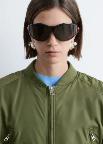 Chaqueta bomber corta