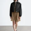 Chaqueta bomber corta