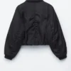 Chaqueta bomber corta