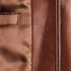 Chaqueta bomber de cuero