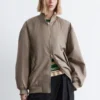 Chaqueta bomber larga