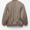 Chaqueta bomber larga