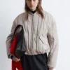 Chaqueta bomber oversize