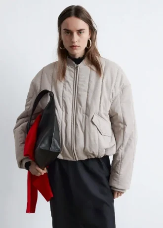 Chaqueta bomber oversize