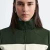 Chaqueta con cremallera Scuba