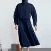Chaqueta con mangas esculturales
