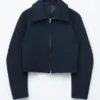 Chaqueta con mangas esculturales