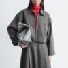 Chaqueta corta de lana