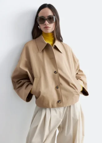Chaqueta de corte recto