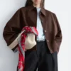 Chaqueta de corte recto