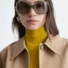 Chaqueta de corte recto