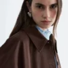 Chaqueta de corte recto
