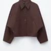 Chaqueta de corte recto
