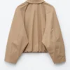 Chaqueta de corte recto