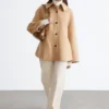 Chaqueta de lana entallada