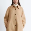 Chaqueta de lana entallada